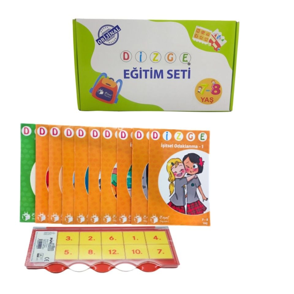 DİZGE 7-8 Yaş Dikkat ve İşitsel Zekayı Geliştirme Seti