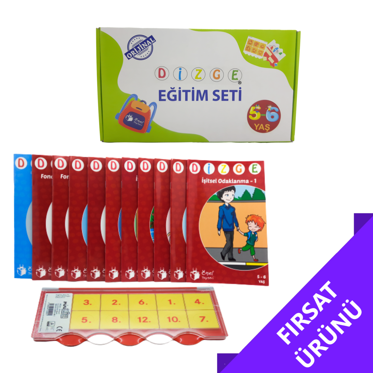 DİZGE 5-6 Yaş Dikkat ve İşitsel Zekayı Geliştirme Seti